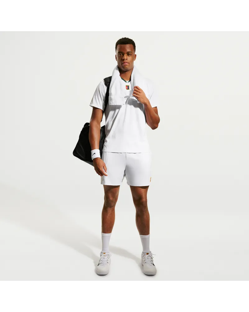 Nike Court Slam Dri-FIT Tennisshorts (Herren) - Weiß Weiß