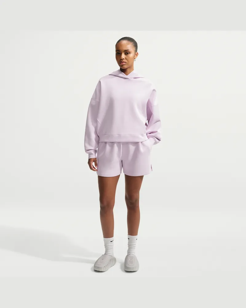 Nike 24.7 ImpossiblySoft weite Shorts mit mittelhohem Bund und Dri-FIT-Technologie (ca. 10 cm) (Damen) - Lila Lila