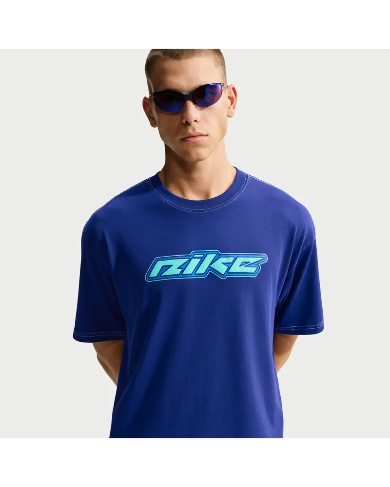 Nike T-Shirt (Herren) - Blau Blau