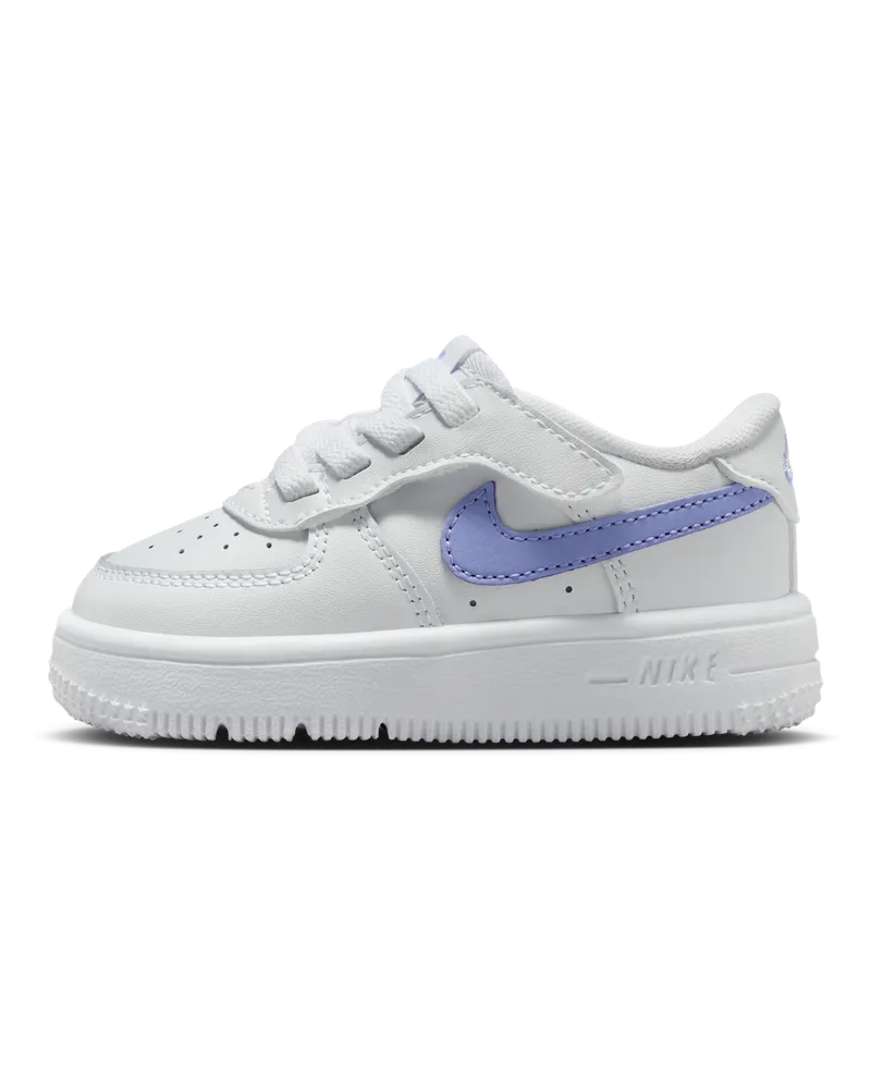 Nike Force 1 Low EasyOn Schuh (Babys/Kleinkinder) - Weiß Weiß