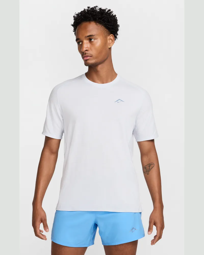 Nike Solar Chase Dri-FIT ADV Kurzarm-Laufoberteil (Herren) - Grau Grau