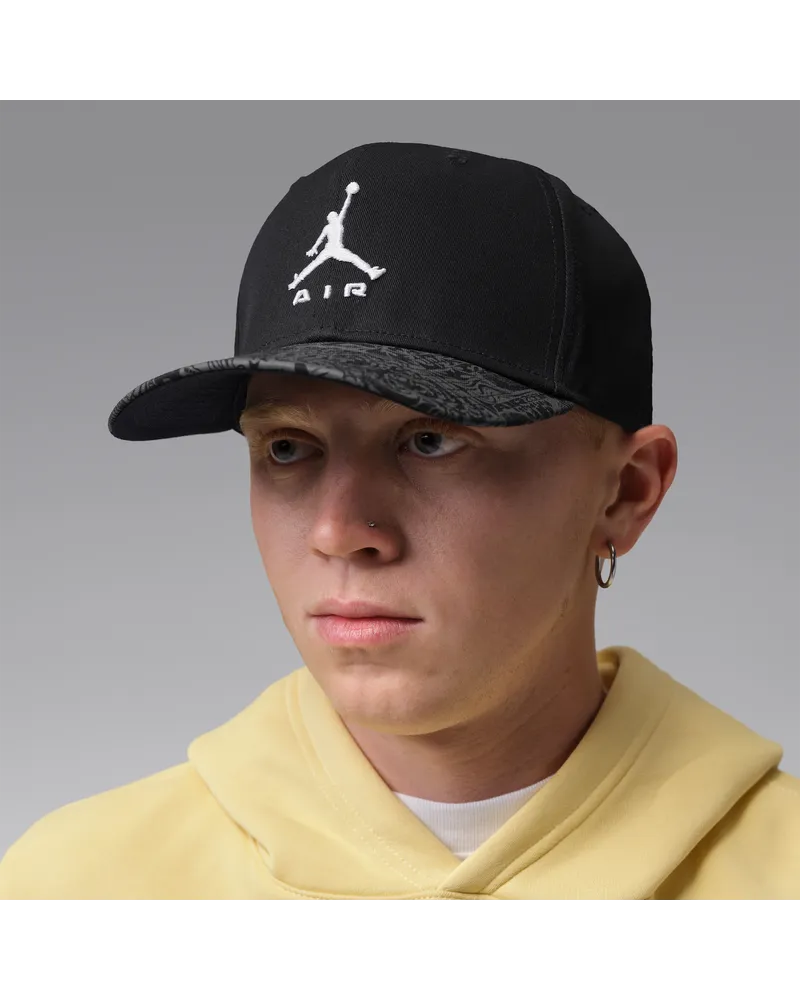 Jordan Pro strukturierte Cap - Schwarz Schwarz