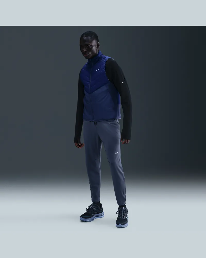 Nike Stride Dri-FIT Strick-Laufhose (Herren) - Blau Blau