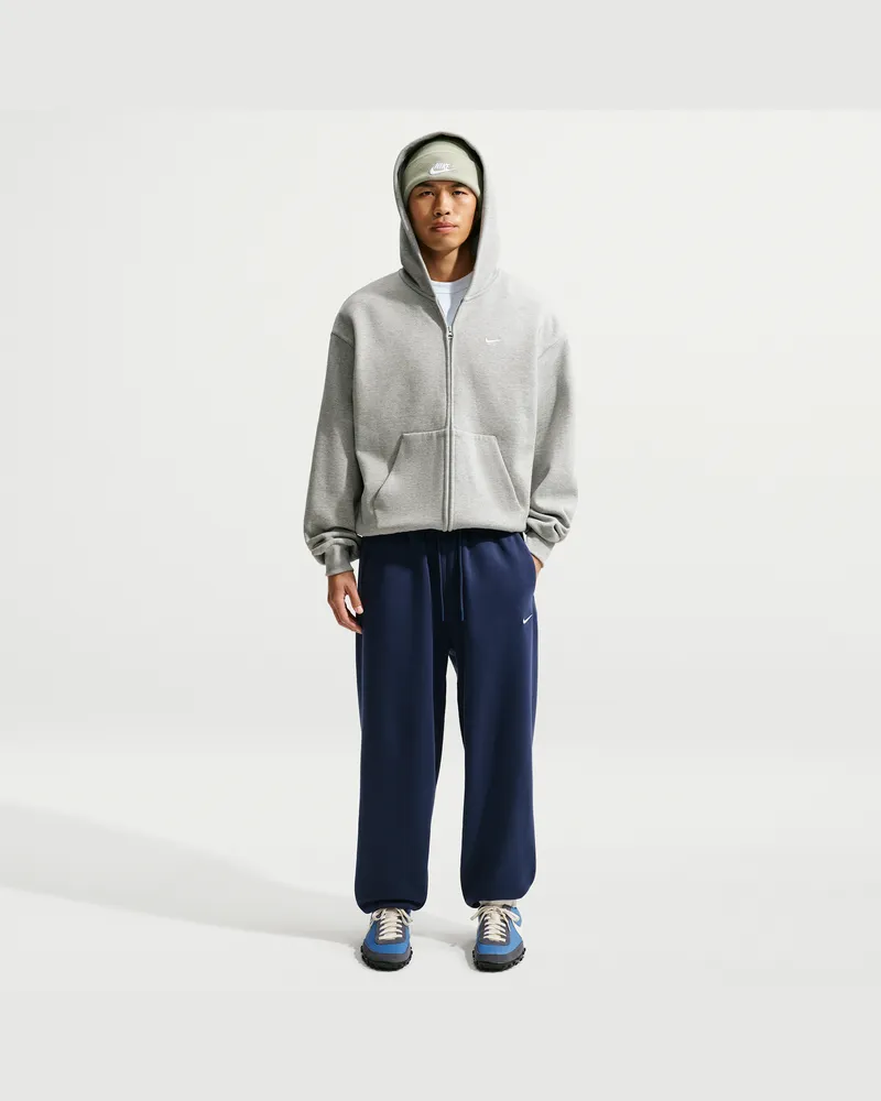 Nike Solo Fleece Hose mit Bündchen (Herren) - Blau Blau