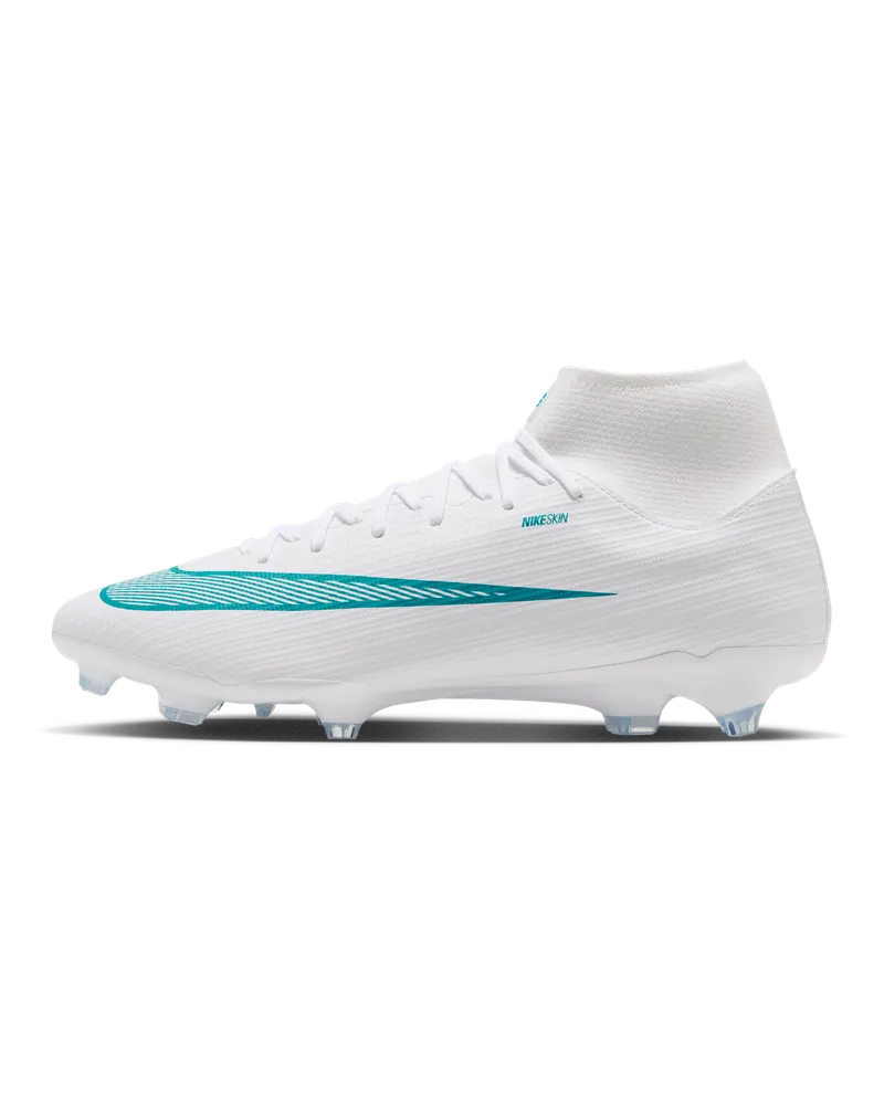Nike Mercurial Superfly 11 Academy High-Top-Fußballschuh für verschiedene Böden - Weiß Weiß