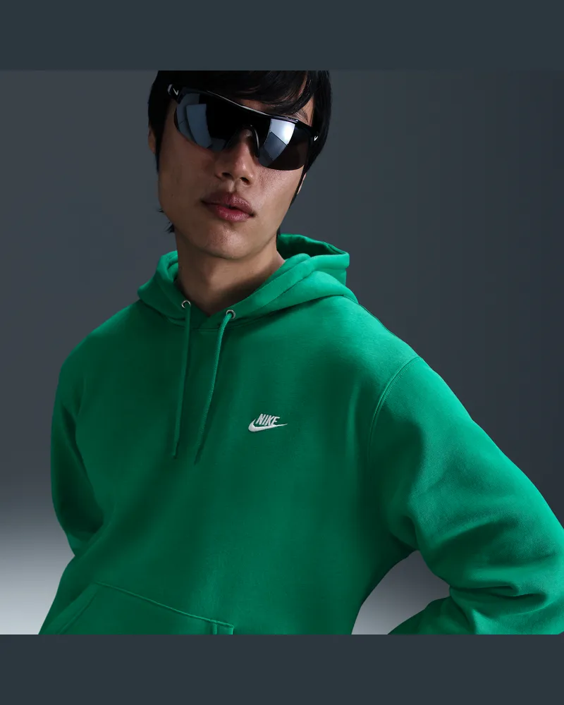 Nike Club Fleece-Hoodie (Herren) - Grün Grün