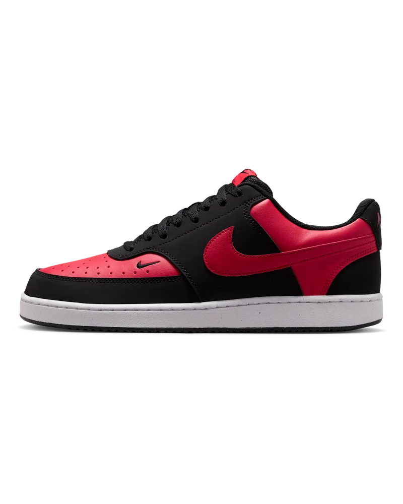 Nike Court Vision Low Herrenschuh - Schwarz Schwarz