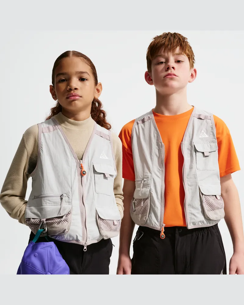 Nike ACG Utility-Weste für ältere Kinder - Grau Grau
