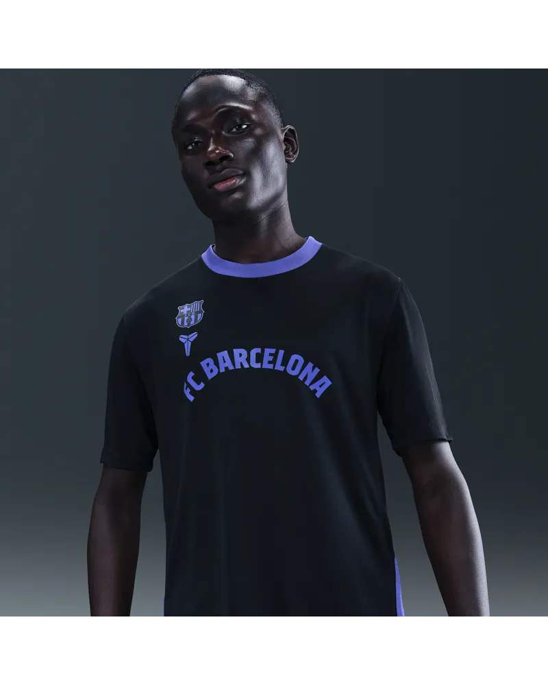 Nike FCB Kurzarm-Shooting-Shirt (Herren) - Schwarz Schwarz