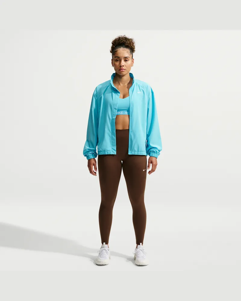Nike One 7/8-Leggings mit hohem Bund (Damen) - Braun Braun