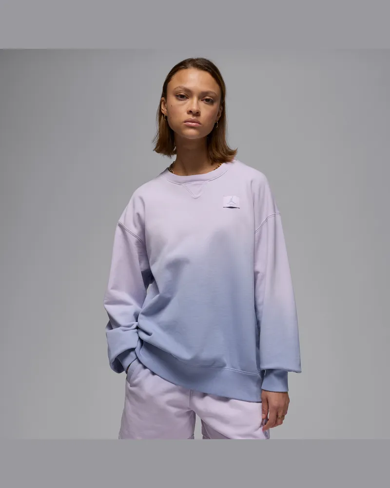 Jordan Flight Fleece Sweatshirt aus French Terry (Damen) - Lila Lila