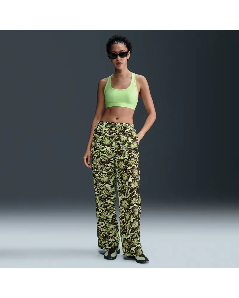 Nike Sportswear Windrunner Webhose mit Print und mittelhohem Bund mit UV-Schutz (Damen) - Gelb Gelb