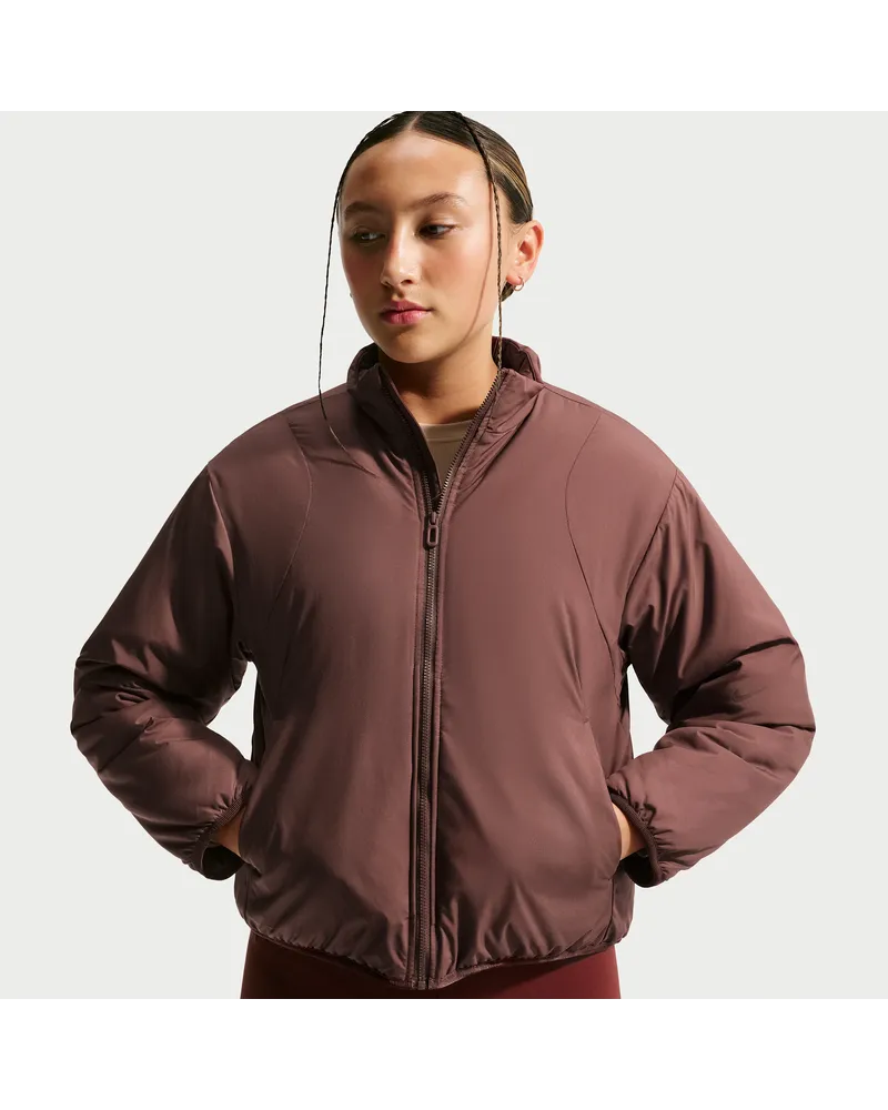 Nike Mavn Storm-FIT isolierte Jacke (Mädchen) - Lila Lila
