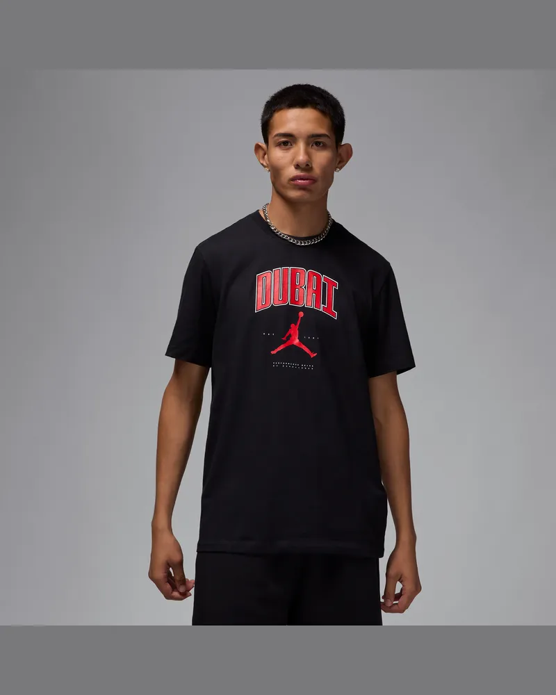 Jordan Dubai-T-Shirt für Herren - Schwarz Schwarz