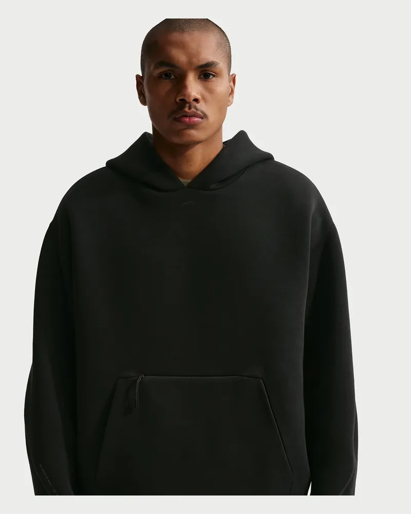 Nike Tech Fleece-Hoodie (Herren) - Schwarz Schwarz