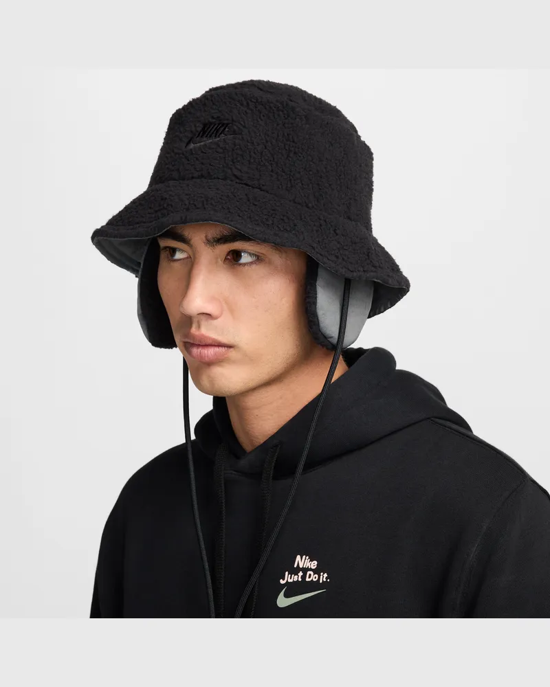 Nike Apex wintertauglicher Bucket Hat - Schwarz Schwarz