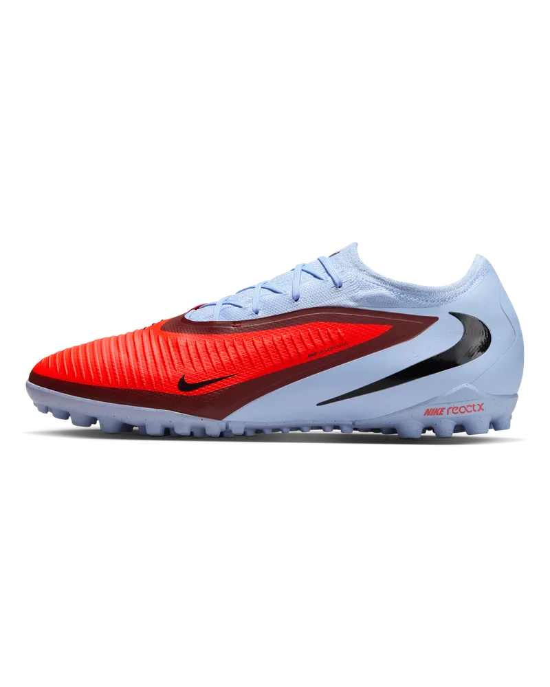 Nike Phantom 6 Low Pro Fußballschuh für Turf - Blau Blau