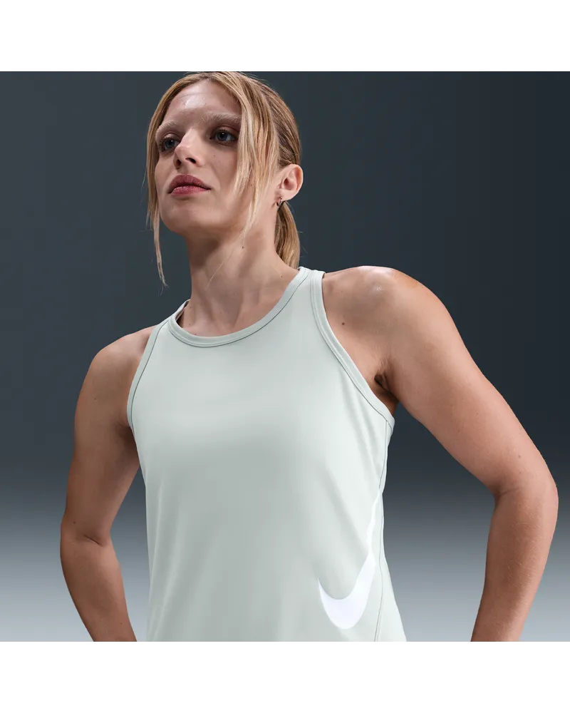Nike Tempo Swoosh Run Dri-FIT Lauf-Tanktop (Damen) - Grau Grau