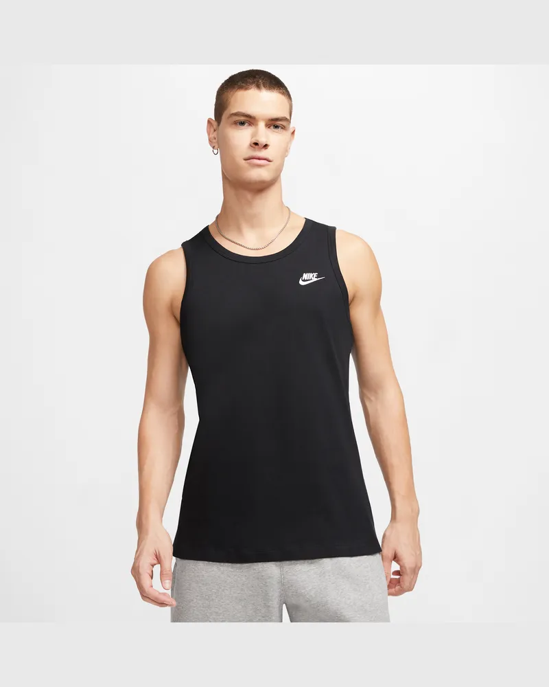 Nike Sportswear Club Herren-Tanktop - Schwarz Schwarz