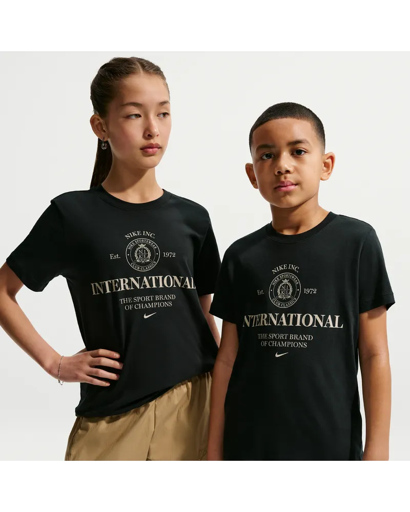 Nike T-Shirt (ältere Kinder) - Schwarz Schwarz