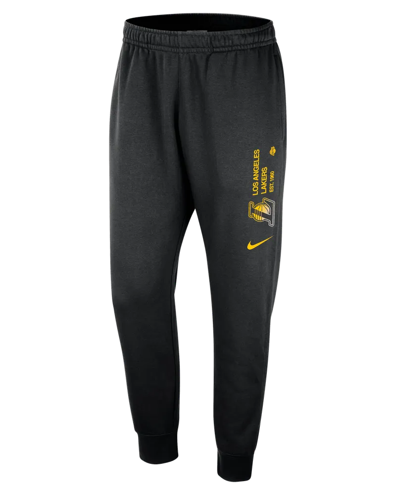Nike Los Angeles Lakers Club Courtside NBA-Jogger (Herren) - Schwarz