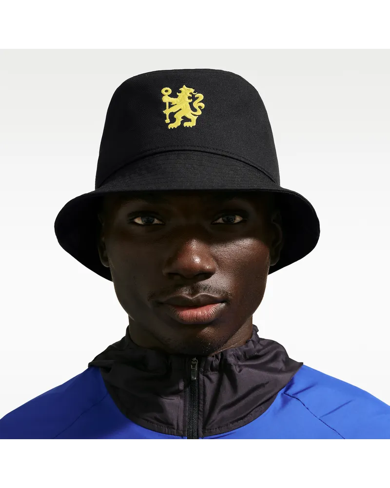 Nike Chelsea 25/26  Apex Bucket Hat - Schwarz Schwarz