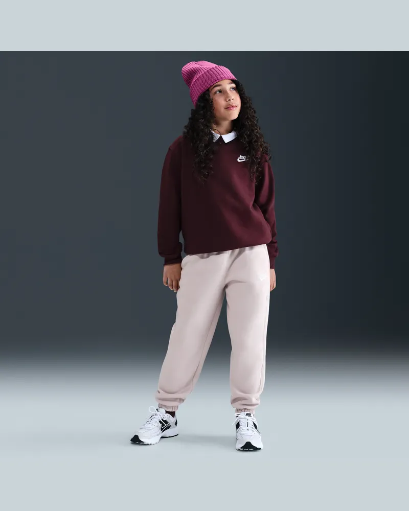 Nike Club Fleece lockere Hose (ältere Kinder) - Lila Lila