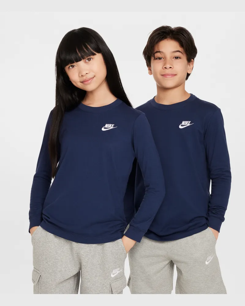 Nike Longsleeve für ältere Kinder - Blau Blau