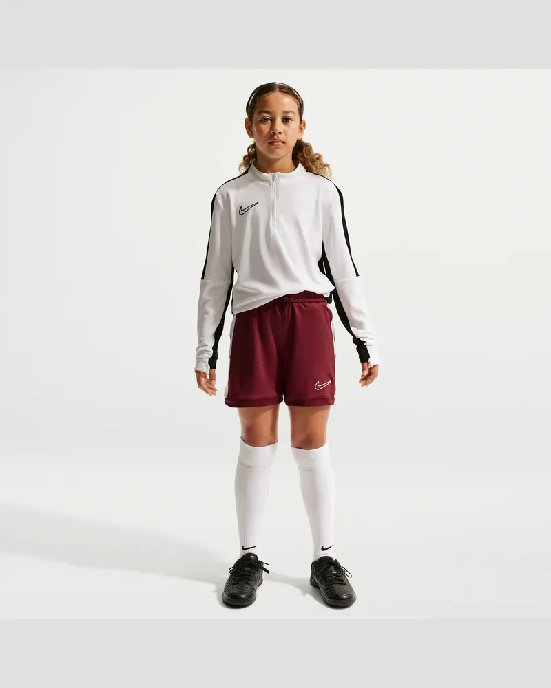 Nike Academy Dri-FIT Fußballshorts (ältere Kinder, Mädchen, ca. 10 cm) - Rot Rot