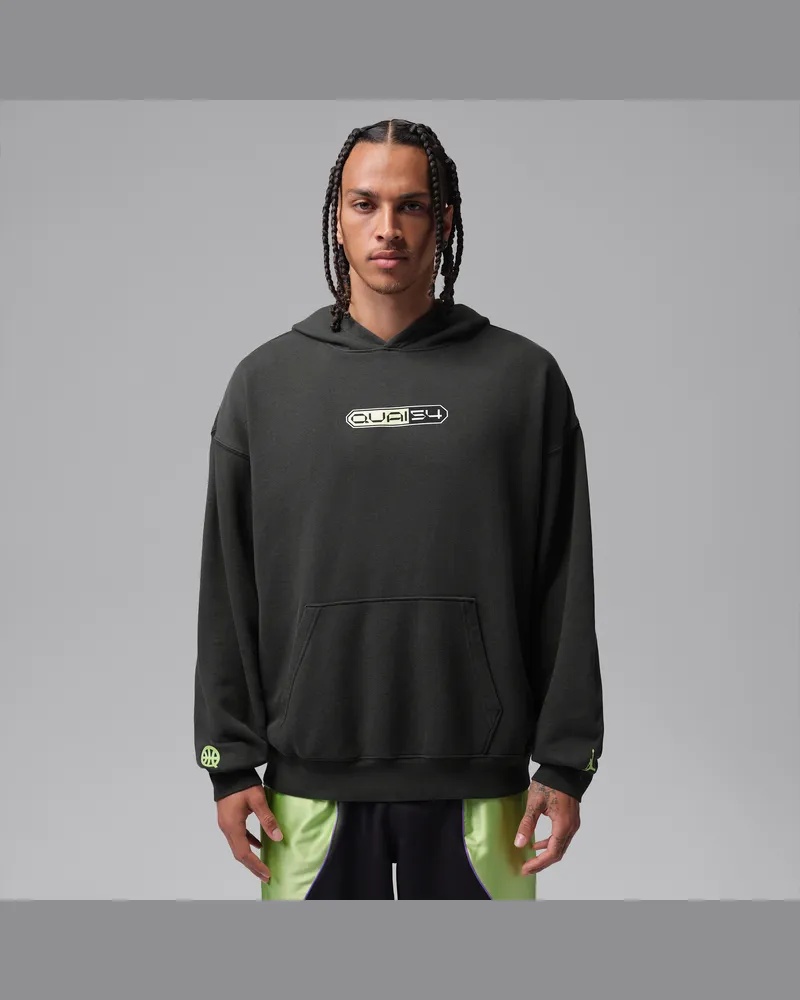 Jordan Quai 54 Oversize-Hoodie (Herren) - Schwarz Schwarz
