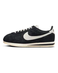 Nike Cortez Vintage Suede Sneaker - Schwarz Schwarz