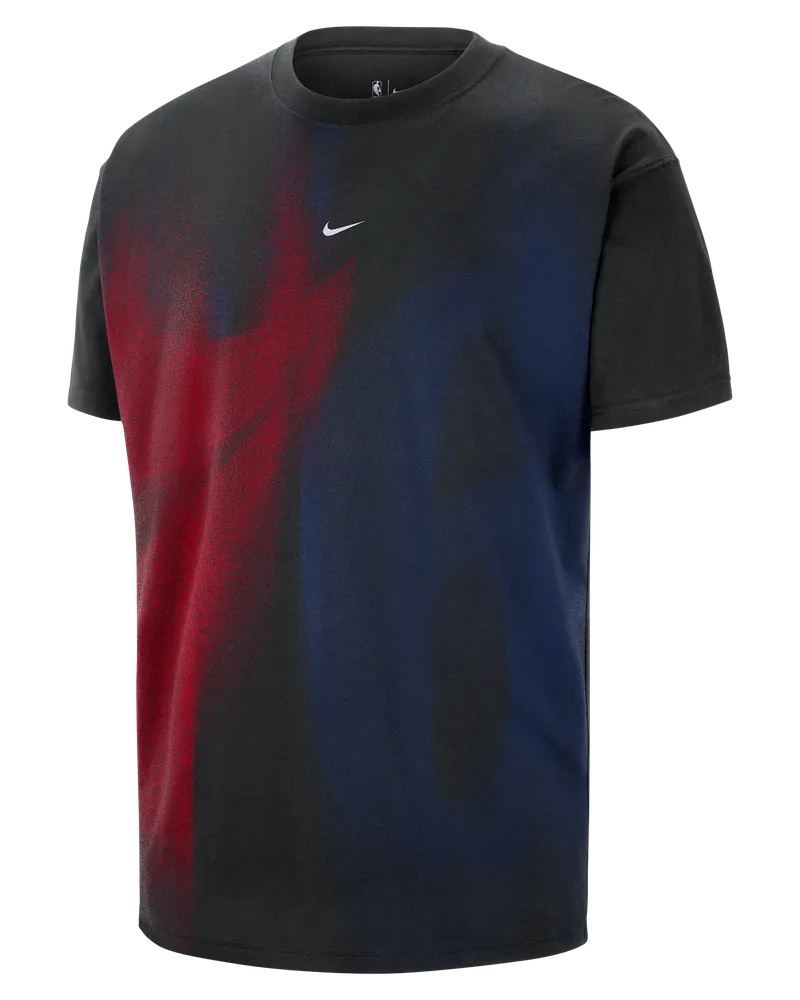 Nike Philadelphia 76ers Basketball-T-Shirt (Herren) - Schwarz Schwarz