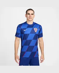 Nike Kroatien 2024/25 Stadium Away  Replica Fußballtrikot mit Dri-FIT-Technologie für Herren - Blau Blau