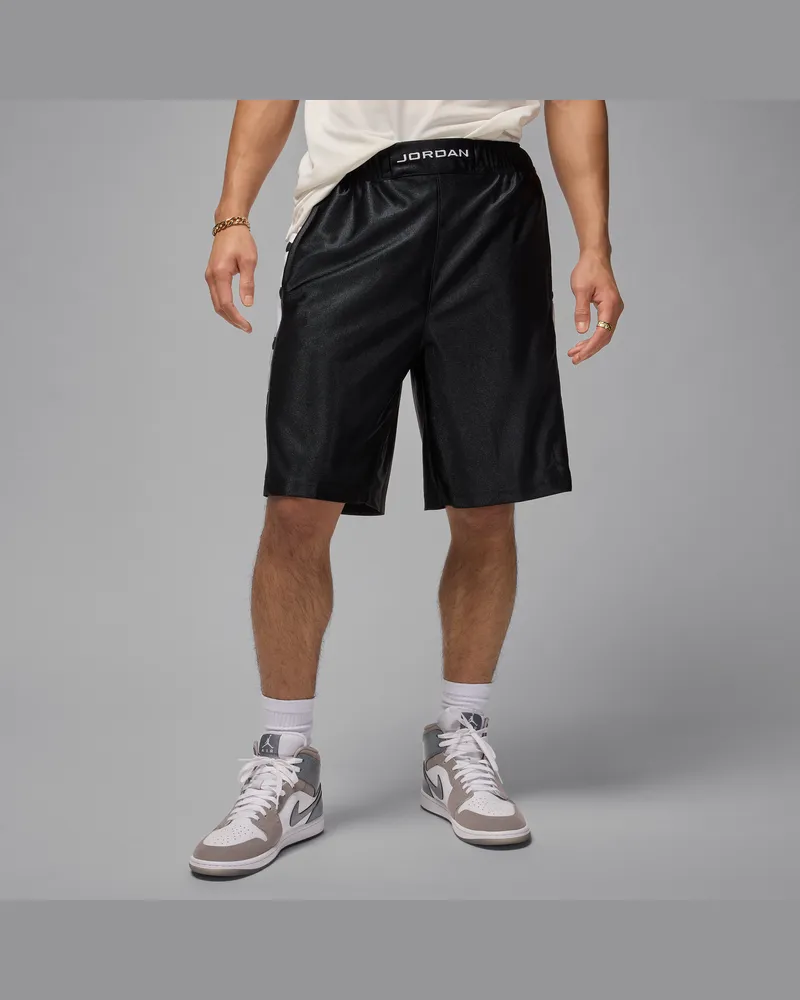 Jordan Brooklyn Cat Scratch Shorts (Herren) - Schwarz Schwarz