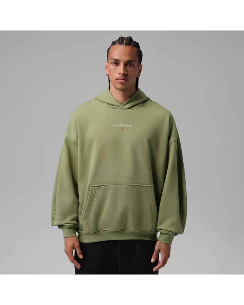 Jordan Flight Fleece Oversize-Hoodie (Herren) - Grün Grün