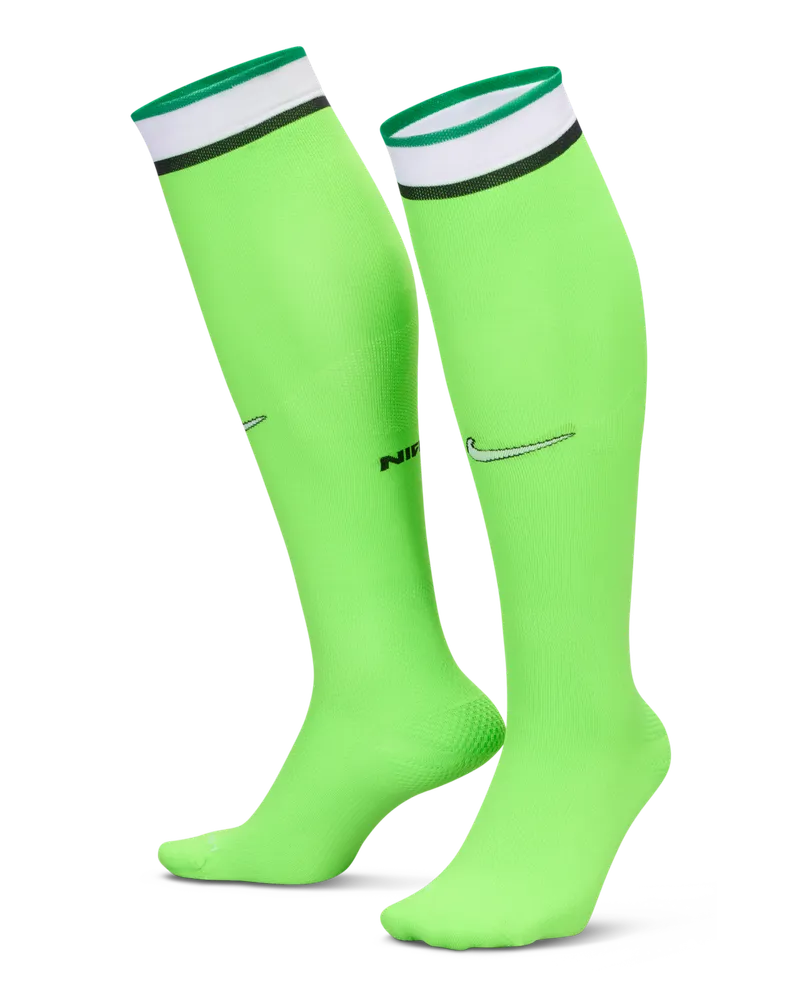 Nike Nigeria VaporFast Home  Dri-FIT ADV kniehohe Fußballsocken - Grün Grün