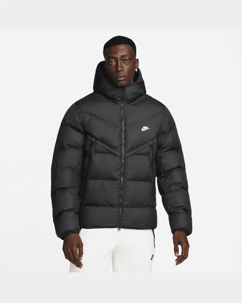 Nike Storm-FIT Windrunner PRIMALOFT®-Jacke für Herren - Schwarz Schwarz