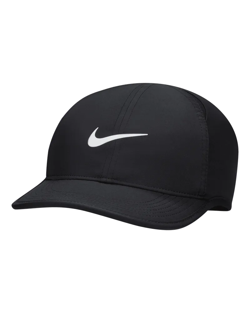 Nike Dri-FIT Club unstrukturierte Featherlight-Cap für Kinder - Schwarz Schwarz