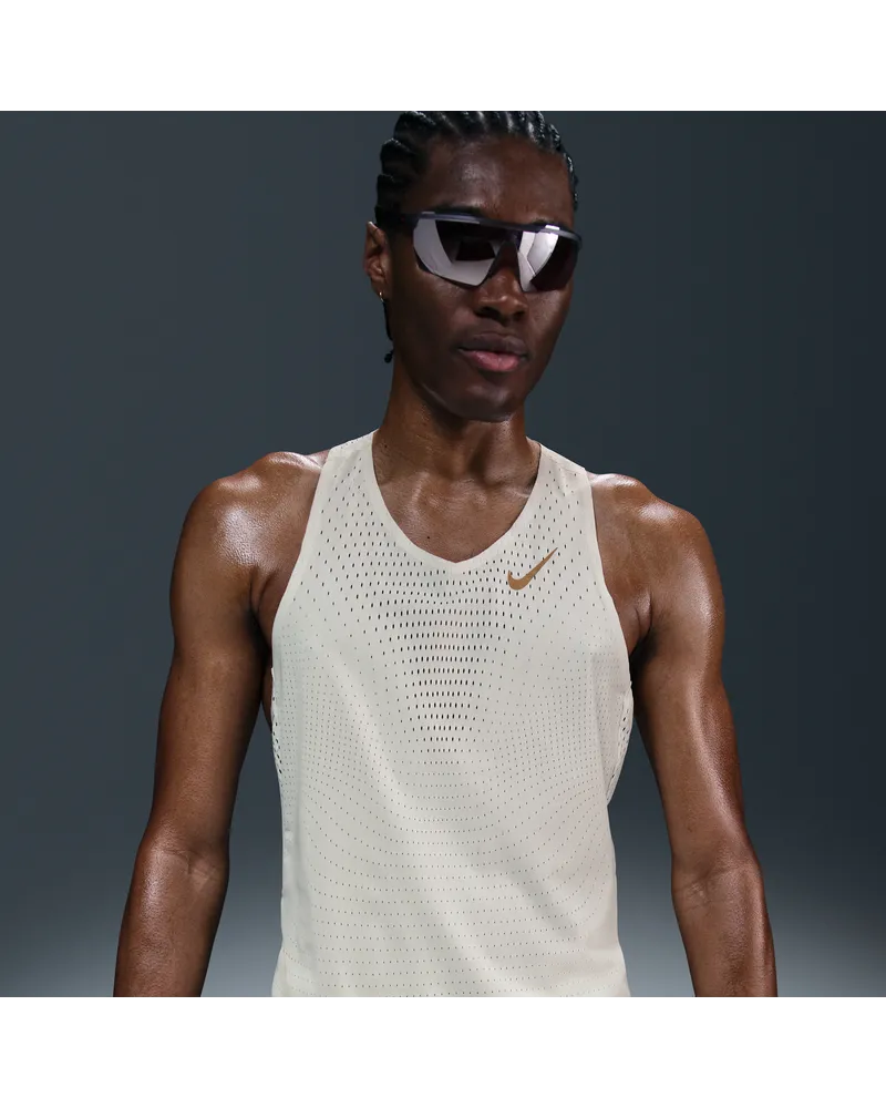 Nike AeroSwift x Jakob Dri-FIT-ADV-Lauf-Singlet (Herren) - Weiß Weiß