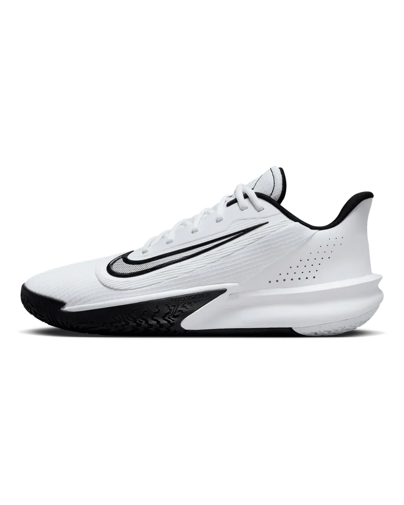 Nike Precision 7 Basketballschuh für Herren - Weiß Weiß