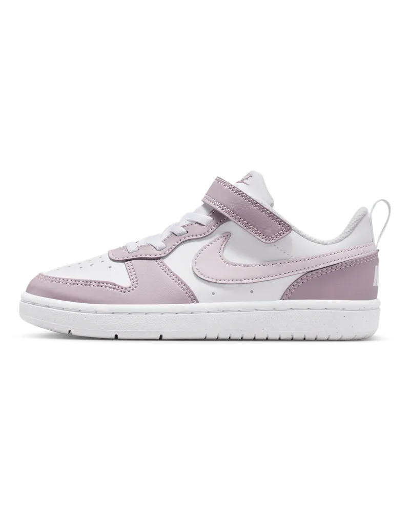 Nike Court Borough Low Recraft Schuh für jüngere Kinder - Weiß Weiß