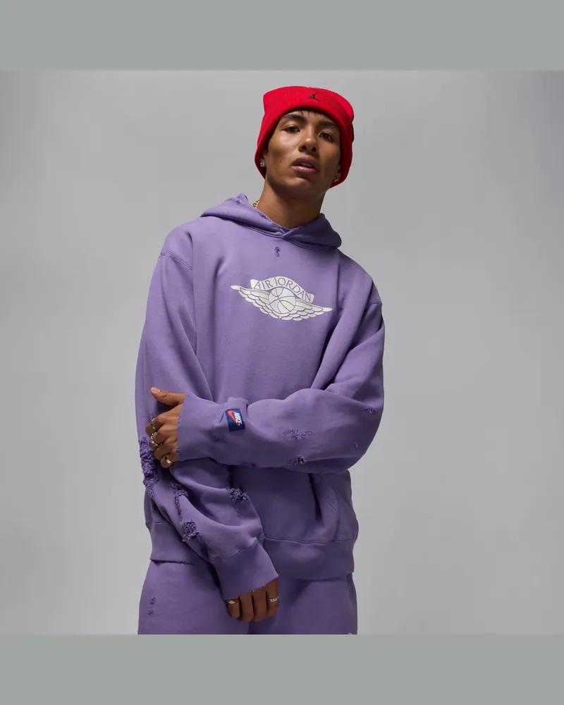 Jordan Rare Air Fleece-Hoodie (Herren) - Lila Lila