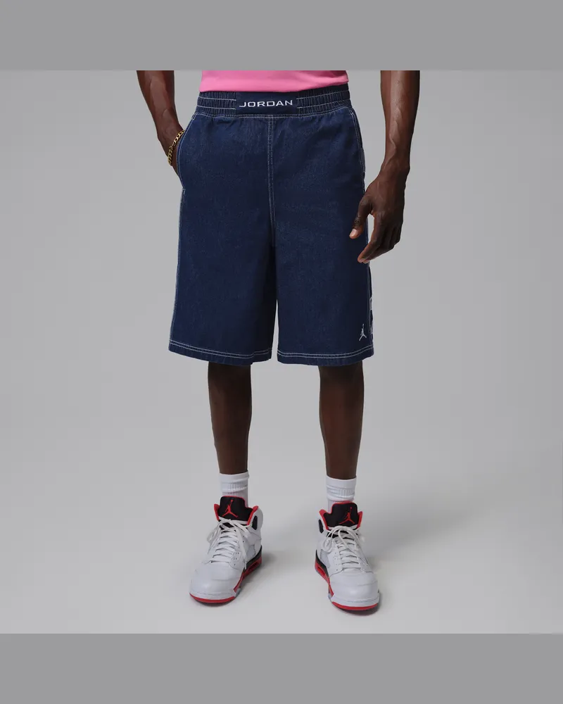 Jordan Flight Club weite Shorts (Herren) - Blau Blau
