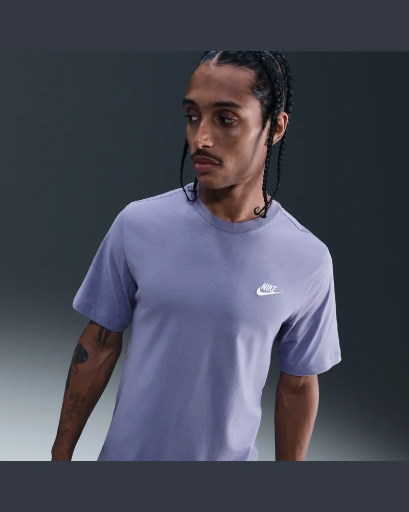 Nike Sportswear Club Herren-T-Shirt - Blau Blau