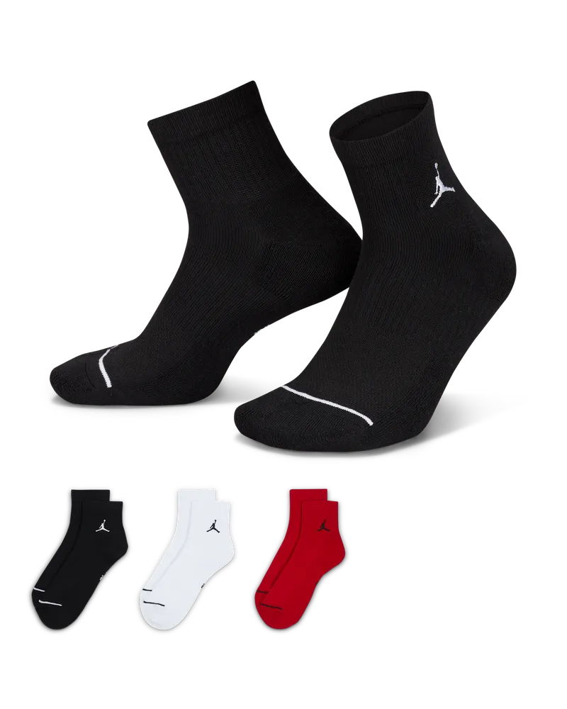 Jordan Knöchelsocken für jeden Tag (3 Paar) - Multi-Color Multi-color