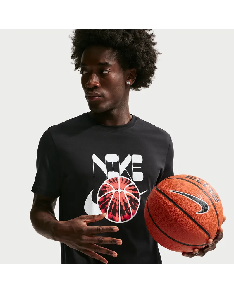 Nike Basketball-T-Shirt (Herren) - Schwarz Schwarz