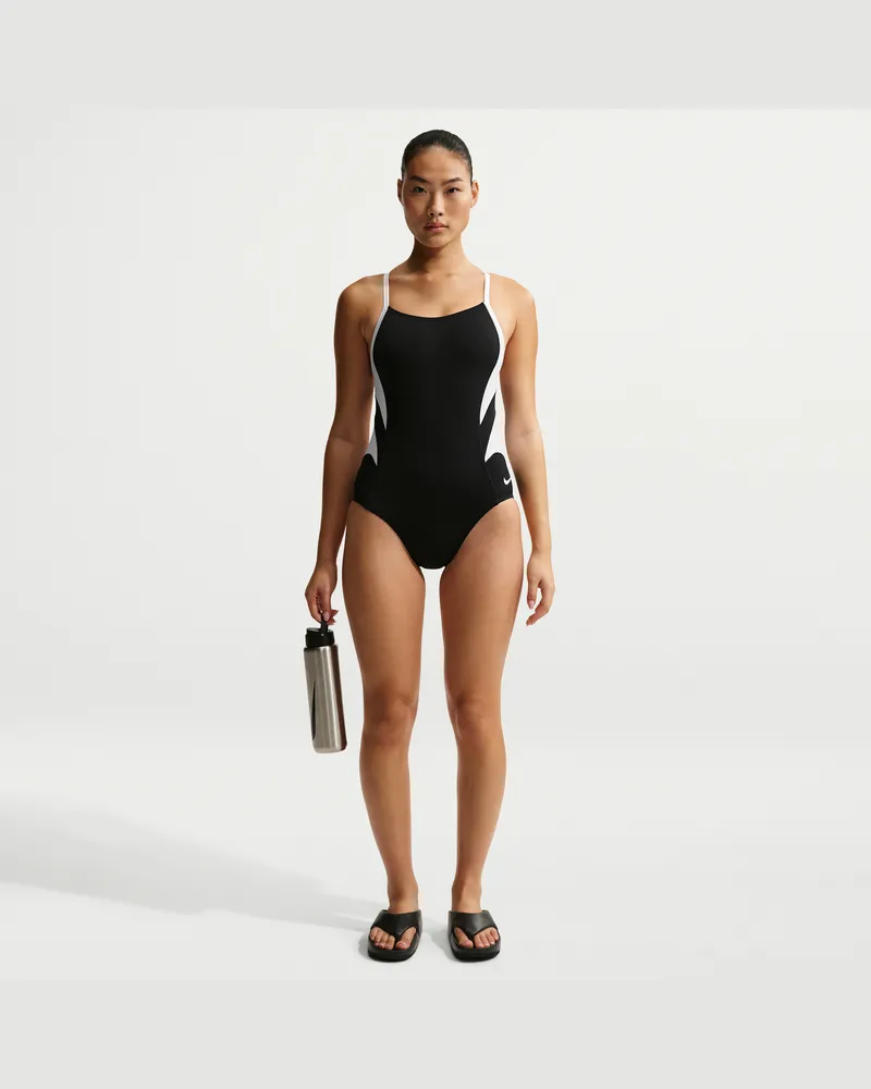 Nike Swim HydraStrong Fly Racerback-Einteiler (Damen) - Schwarz Schwarz