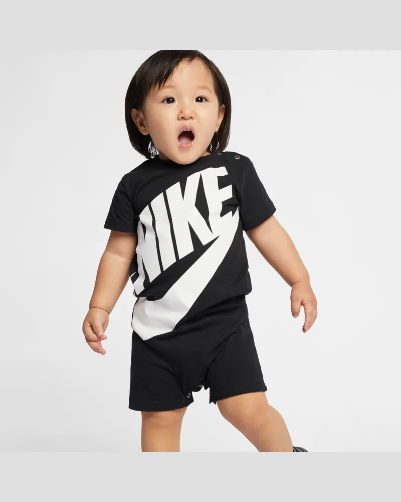 Nike Romper für Babys (12–24 M) - Schwarz Schwarz