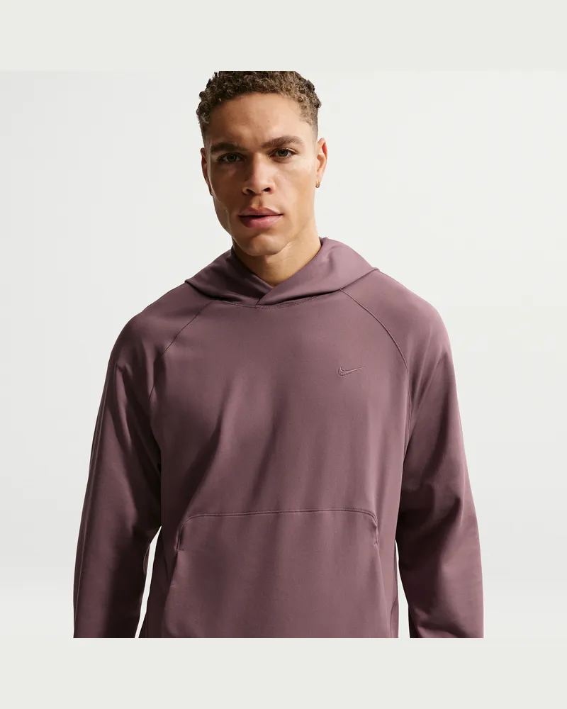Nike Primary NanoKnit Performance-Hoodie mit Dri-FIT-Technologie und UV-Schutz für Herren - Lila Lila