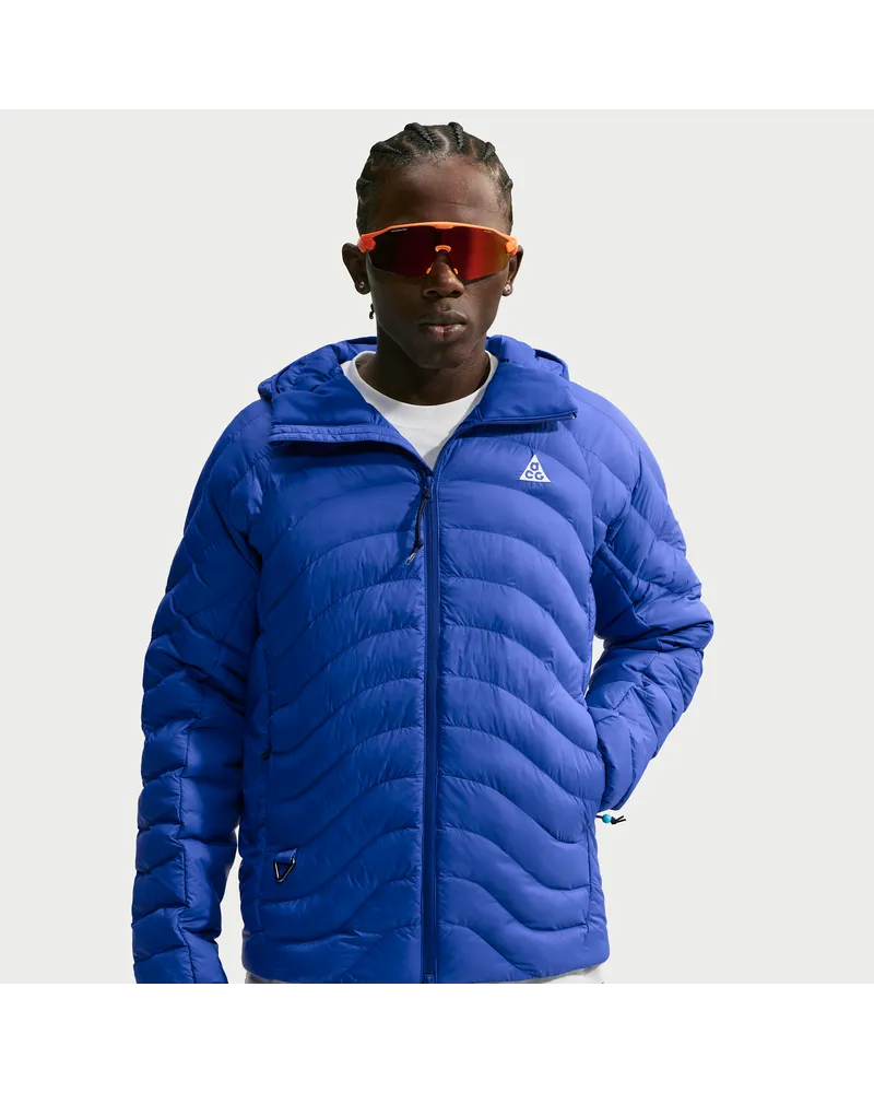Nike ACG Lava Flow Therma-FIT ADV Kapuzenjacke (Herren) - Blau Blau